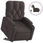 Elektrisch anhebbarer Liegestuhl aus dunkelbraunem Stoff von , Sessel - Ref: Foro24-3204739, Preis: 303,78 €, Rabatt: %