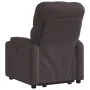 Sillón eléctrico reclinable elevable de tela marrón oscuro de , Sillones - Ref: Foro24-3204739, Precio: 318,23 €, Descuento: %