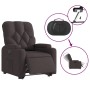 Elektrisch anhebbarer Liegestuhl aus dunkelbraunem Stoff von , Sessel - Ref: Foro24-3204739, Preis: 303,78 €, Rabatt: %