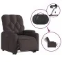 Sillón eléctrico reclinable elevable de tela marrón oscuro de , Sillones - Ref: Foro24-3204739, Precio: 318,23 €, Descuento: %