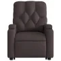 Sillón eléctrico reclinable elevable de tela marrón oscuro de , Sillones - Ref: Foro24-3204739, Precio: 318,23 €, Descuento: %