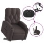 Elektrisch anhebbarer Liegestuhl aus dunkelbraunem Stoff von , Sessel - Ref: Foro24-3204739, Preis: 303,78 €, Rabatt: %