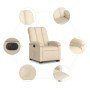 Cream Fabric Electric Liftable Recliner Chair by , Armchairs - Ref: Foro24-3204125, Price: 301,83 €, Discount: %