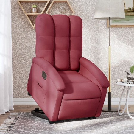 Red Fabric Electric Liftable Recliner Chair by , Armchairs - Ref: Foro24-3204119, Price: 315,57 €, Discount: %