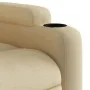Elektrisch anhebbarer Liegestuhl aus cremefarbenem Stoff von , Sessel - Ref: Foro24-3204401, Preis: 334,29 €, Rabatt: %