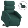 Elektrisch anhebbarer Liegestuhl aus dunkelgrünem Stoff von , Sessel - Ref: Foro24-3204008, Preis: 323,19 €, Rabatt: %