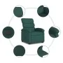 Dark Green Fabric Electric Liftable Recliner Chair by , Armchairs - Ref: Foro24-3204008, Price: 322,92 €, Discount: %
