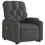 Anhebbarer elektrischer Massagesessel aus dunkelgrauem Stoff von , Sessel - Ref: Foro24-3204747, Preis: 364,34 €, Rabatt: %