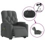 Anhebbarer elektrischer Massagesessel aus dunkelgrauem Stoff von , Sessel - Ref: Foro24-3204747, Preis: 364,34 €, Rabatt: %