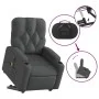 Sillón de masaje eléctrico reclinable elevable tela gris oscuro de , Sillones - Ref: Foro24-3204747, Precio: 394,34 €, Descue...