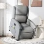 Sillón de masaje eléctrico reclinable elevable tela gris claro de , Sillones - Ref: Foro24-3204200, Precio: 336,33 €, Descuen...