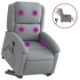 Elektrischer, hochklappbarer Massagesessel aus hellgrauem Stoff von , Sessel - Ref: Foro24-3204200, Preis: 320,17 €, Rabatt: %