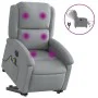 Sillón de masaje eléctrico reclinable elevable tela gris claro de , Sillones - Ref: Foro24-3204200, Precio: 336,33 €, Descuen...