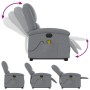Elektrischer, hochklappbarer Massagesessel aus hellgrauem Stoff von , Sessel - Ref: Foro24-3204200, Preis: 320,17 €, Rabatt: %
