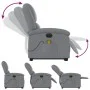Sillón de masaje eléctrico reclinable elevable tela gris claro de , Sillones - Ref: Foro24-3204200, Precio: 336,33 €, Descuen...