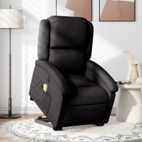 Black Fabric Liftable Reclining Electric Massage Chair by , Armchairs - Ref: Foro24-3204202, Price: 322,59 €, Discount: %