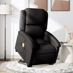 Black Fabric Liftable Reclining Electric Massage Chair by , Armchairs - Ref: Foro24-3204202, Price: 341,72 €, Discount: %