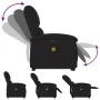 Anhebbarer elektrischer Massagesessel aus schwarzem Stoff von , Sessel - Ref: Foro24-3204202, Preis: 341,72 €, Rabatt: %