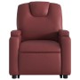Elektrischer Hebe-Massagesessel aus rotem Kunstleder von , Sessel - Ref: Foro24-3204455, Preis: 355,93 €, Rabatt: %