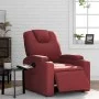 Sillón reclinable eléctrico de cuero sintético rojo tinto de , Sillones - Ref: Foro24-3204420, Precio: 285,25 €, Descuento: %
