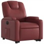 Red artificial leather electric lift chair by , Armchairs - Ref: Foro24-3204448, Price: 339,57 €, Discount: %