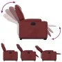 Elektrischer Hebestuhl aus rotem Kunstleder von , Sessel - Ref: Foro24-3204448, Preis: 362,76 €, Rabatt: %