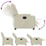 Cream Faux Leather Power Recliner by , Armchairs - Ref: Foro24-3204417, Price: 253,68 €, Discount: %