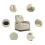 Cream Faux Leather Power Recliner by , Armchairs - Ref: Foro24-3204417, Price: 253,68 €, Discount: %
