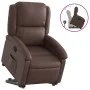 Hochklappbarer Liegesessel aus braunem Kunstleder von , Sessel - Ref: Foro24-3204228, Preis: 294,83 €, Rabatt: %