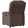 Hochklappbarer Liegesessel aus braunem Kunstleder von , Sessel - Ref: Foro24-3204228, Preis: 294,83 €, Rabatt: %