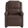 Hochklappbarer Liegesessel aus braunem Kunstleder von , Sessel - Ref: Foro24-3204228, Preis: 294,83 €, Rabatt: %