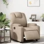 Sillón reclinable eléctrico de cuero sintético color capuchino de , Sillones - Ref: Foro24-3204422, Precio: 266,33 €, Descuen...