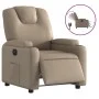 Cappuccino Faux Leather Power Recliner by , Armchairs - Ref: Foro24-3204422, Price: 266,16 €, Discount: %