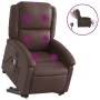 Sillón de masaje elevable eléctrico cuero sintético marrón de , Sillones - Ref: Foro24-3204249, Precio: 359,77 €, Descuento: %