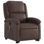 Sillón de masaje elevable eléctrico cuero sintético marrón de , Sillones - Ref: Foro24-3204249, Precio: 359,77 €, Descuento: %