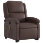 Sillón de masaje elevable eléctrico cuero sintético marrón de , Sillones - Ref: Foro24-3204249, Precio: 336,71 €, Descuento: %
