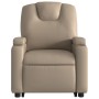 Cappuccino-colored artificial leather liftable recliner chair by , Armchairs - Ref: Foro24-3204436, Price: 280,67 €, Discount: %