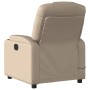 Sillón reclinable de masaje eléctrico cuero sintético capuchino de , Sillones - Ref: Foro24-3204429, Precio: 303,77 €, Descue...