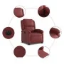 Red Faux Leather Power Recliner by , Armchairs - Ref: Foro24-3204216, Price: 247,60 €, Discount: %
