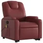 Roter Fußmassage-Liegestuhl aus Kunstleder von , Sessel - Ref: Foro24-3204441, Preis: 334,02 €, Rabatt: %