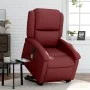 Roter Fußmassage-Liegestuhl aus Kunstleder von , Sessel - Ref: Foro24-3204237, Preis: 297,36 €, Rabatt: %