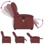 Roter Fußmassage-Liegestuhl aus Kunstleder von , Sessel - Ref: Foro24-3204237, Preis: 297,36 €, Rabatt: %