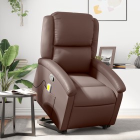 Brauner Fußmassagesessel aus Kunstleder von , Sessel - Ref: Foro24-3204235, Preis: 292,26 €, Rabatt: %