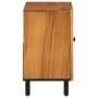 Armario de lavabo para baño madera maciza de acacia 62x33x58 cm en Tocadores de baño | Comprar online en Foro24