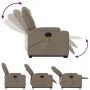 Cappuccino-Fußmassagesessel aus Kunstleder von , Sessel - Ref: Foro24-3204443, Preis: 348,88 €, Rabatt: %