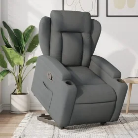 Dark Gray Fabric Liftable Recliner by , Armchairs - Ref: Foro24-3204483, Price: 333,68 €, Discount: %