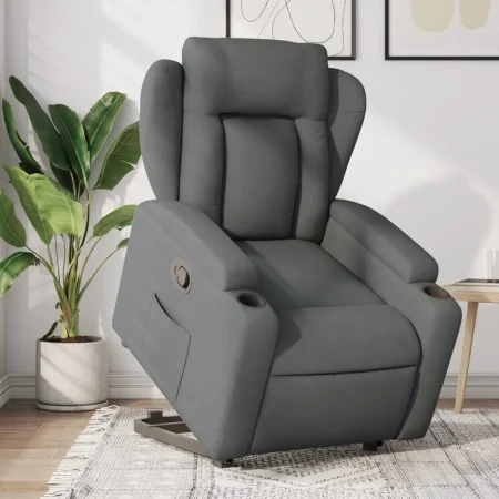 Hebbarer Liegesessel aus dunkelgrauem Stoff von , Sessel - Ref: Foro24-3204483, Preis: 332,54 €, Rabatt: %