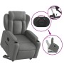 Dark Gray Fabric Liftable Recliner by , Armchairs - Ref: Foro24-3204483, Price: 262,29 €, Discount: %