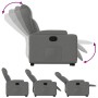 Hebbarer Liegesessel aus dunkelgrauem Stoff von , Sessel - Ref: Foro24-3204483, Preis: 274,38 €, Rabatt: %