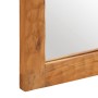 Espejo de baño madera maciza de acacia y vidrio 50x70x2,5 cm en Espejos | Comprar online en Foro24